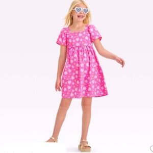 Girls Barbie Dress – Pink Daisies & Sunny Style! - EUC
